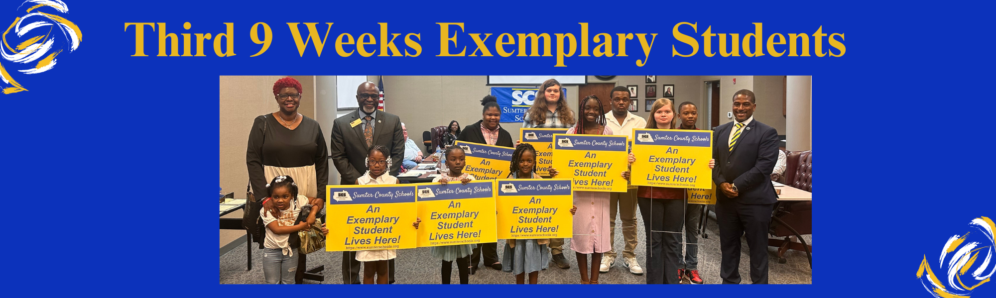 Third Nine Weeks Exemplary Students