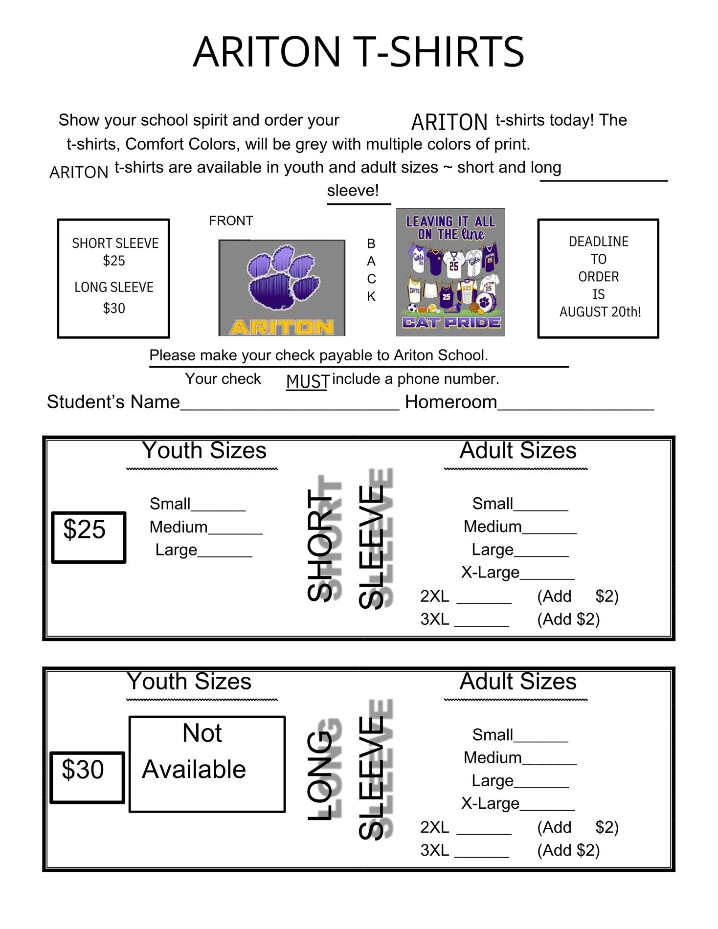 order form