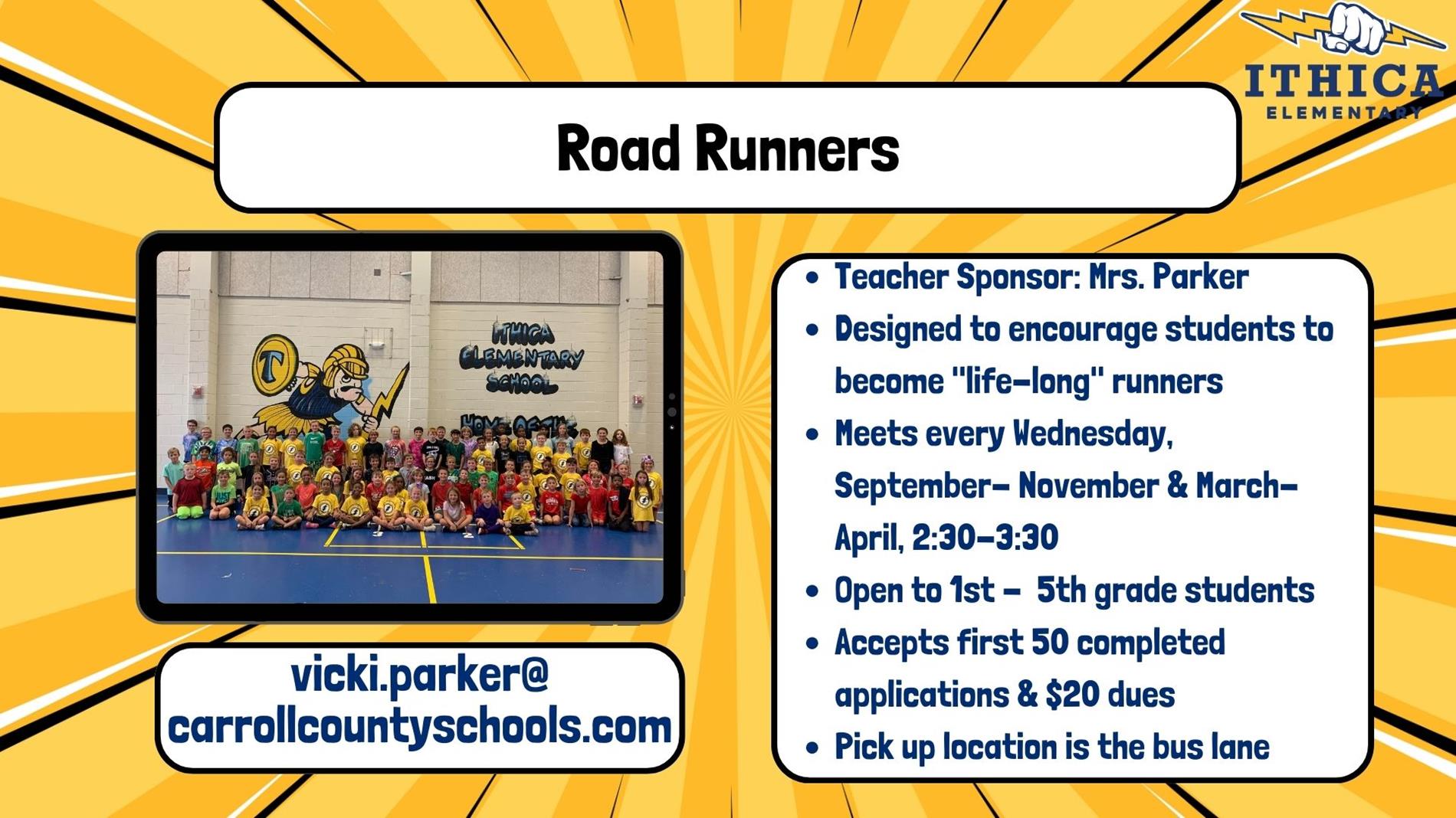 information about road runners
