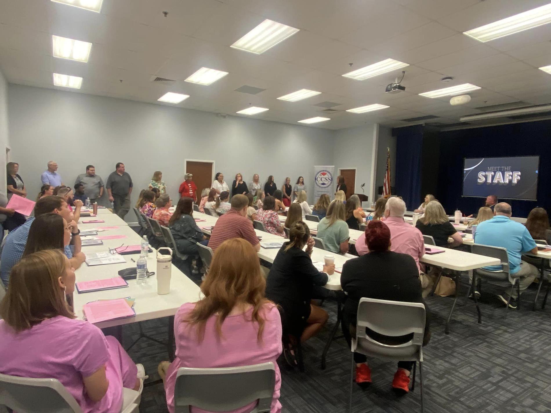 New CCSS Teachers Participate in Orientation