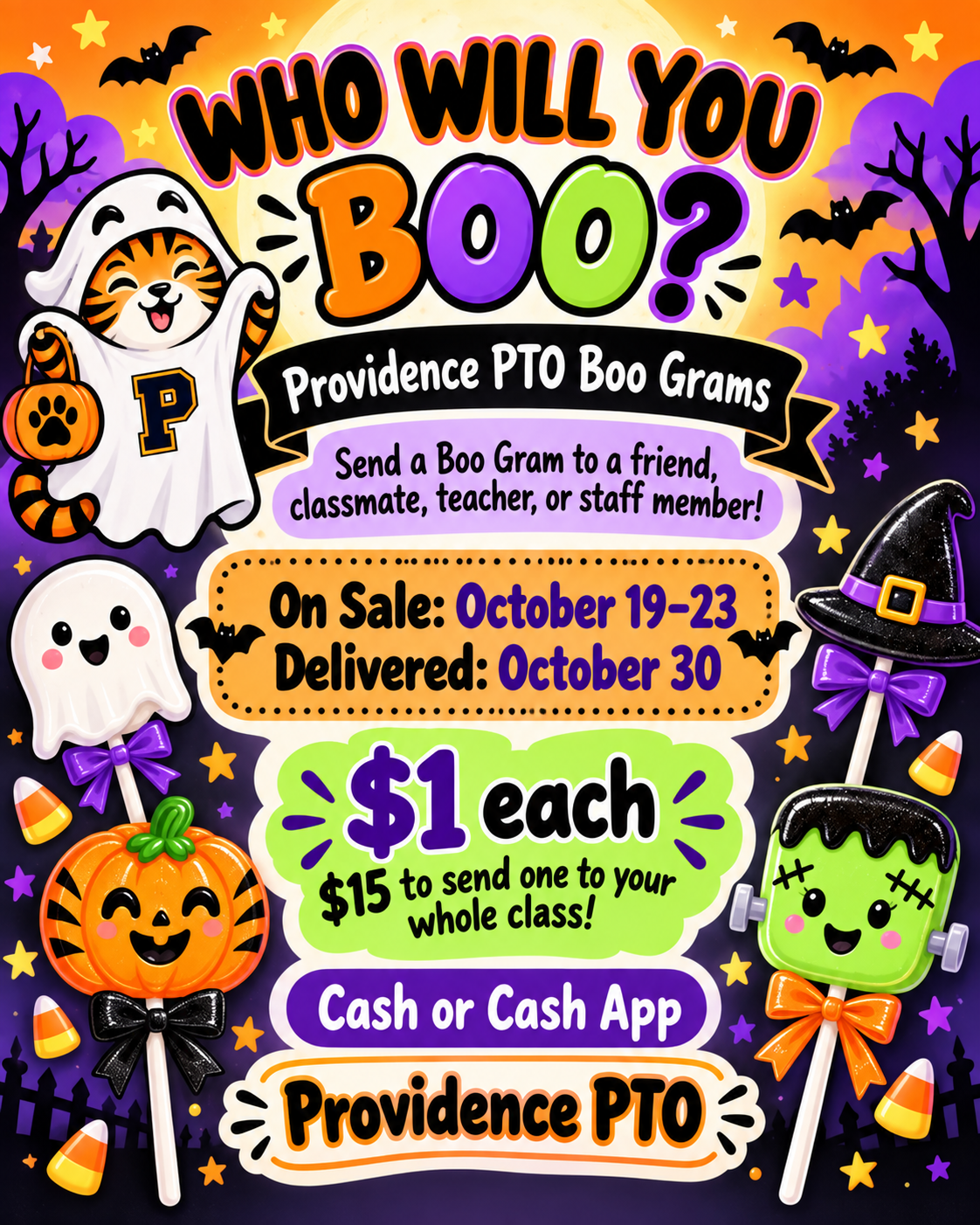 Boo Gram Flyer