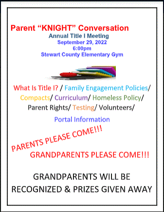 parent conversation info Sept