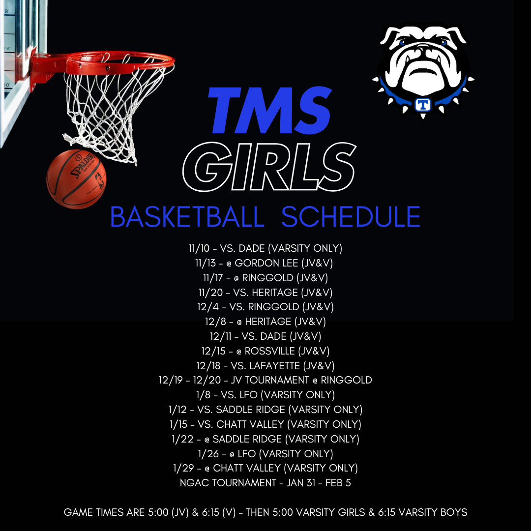 25-26 Girls Basketball Schedule