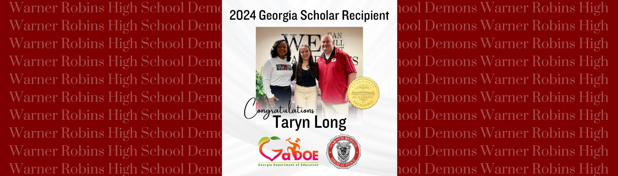 Georgia Scholar Recipient 2024