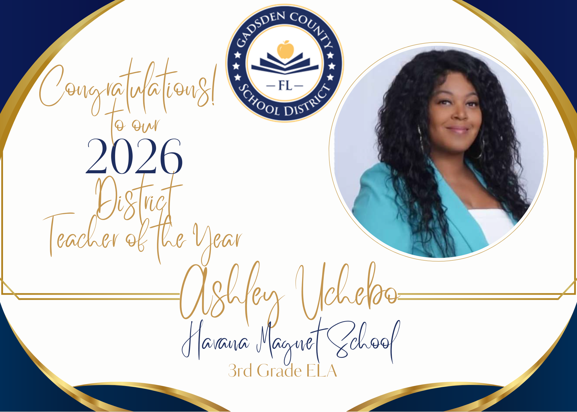 District TOY: Mrs. Ashley Uchebo