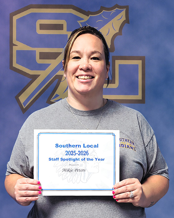 Mrs. M. Peters, Staff Year Spotlight