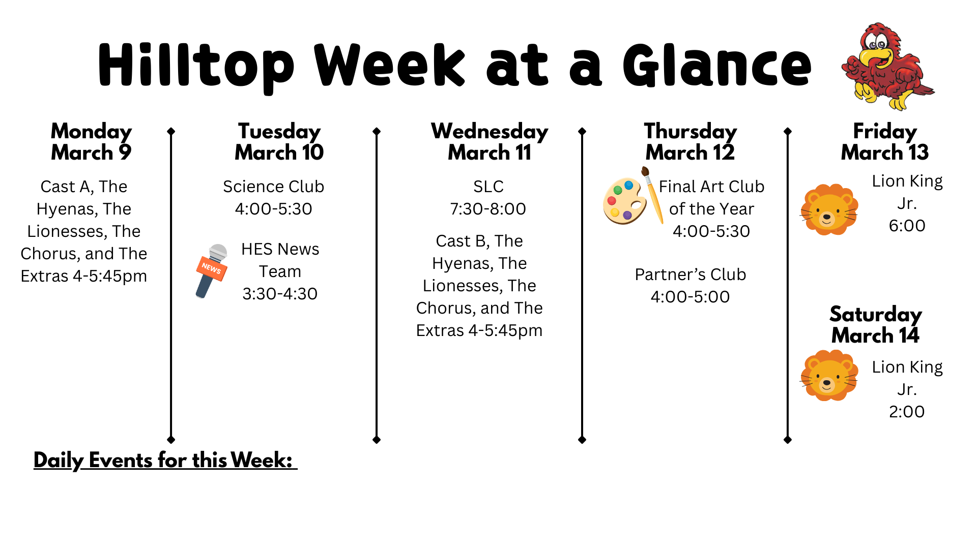 Week at a Glance
