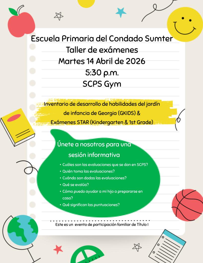 TESTING PARENT WORKSHOP