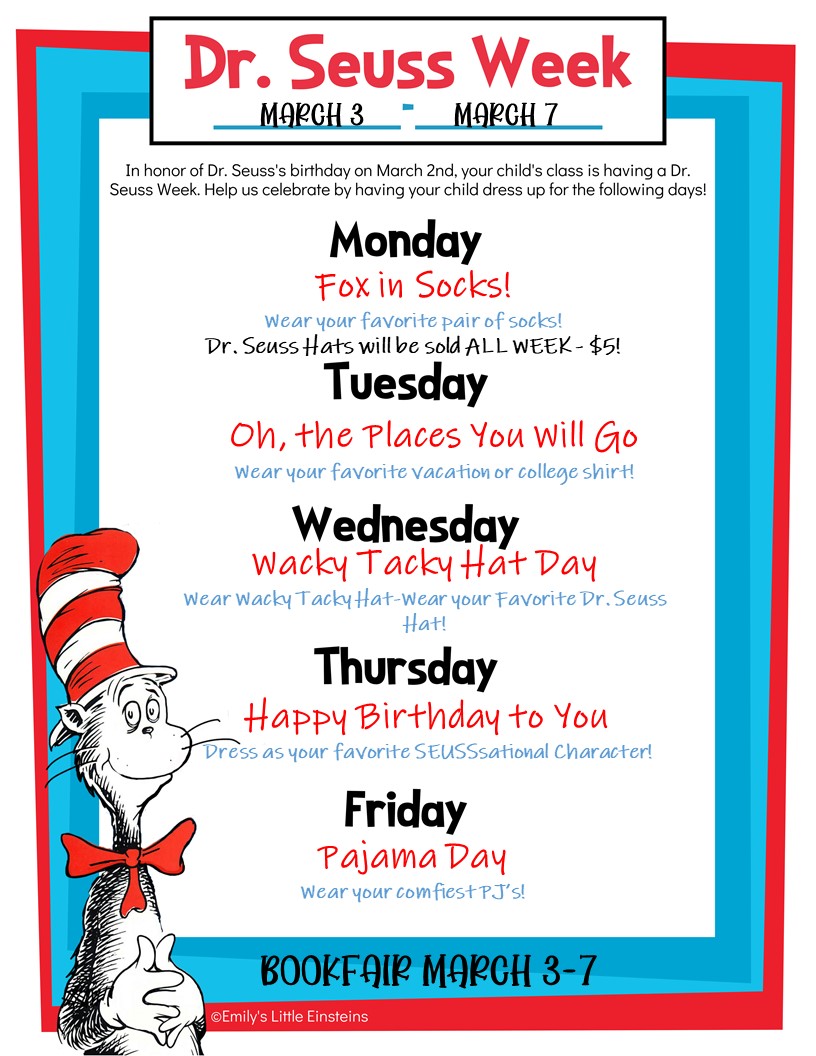 Dr Seuss Week