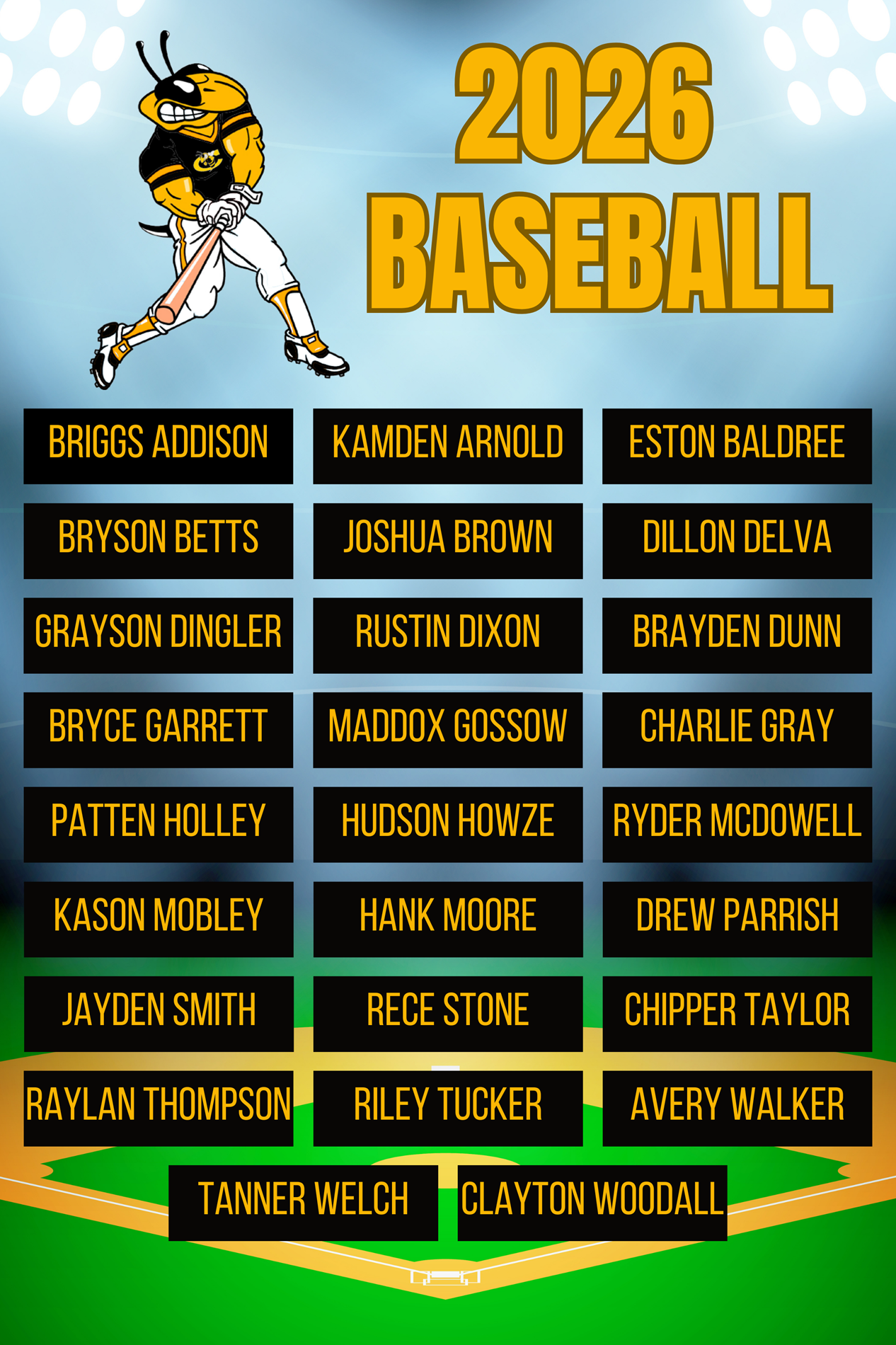 Baseball Roster