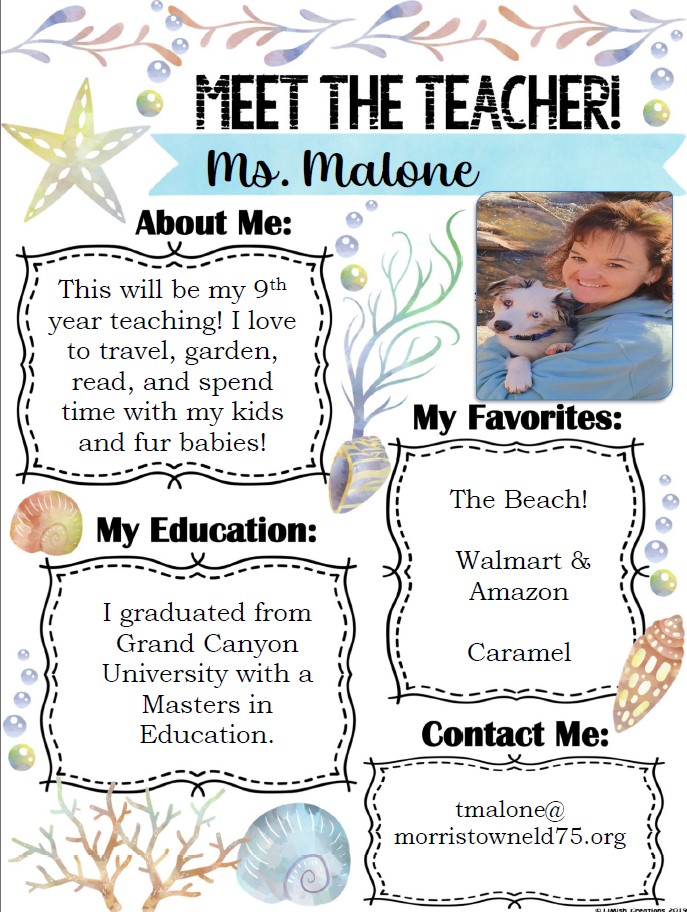Theresa Malone Teacher 3rd grade and bio
