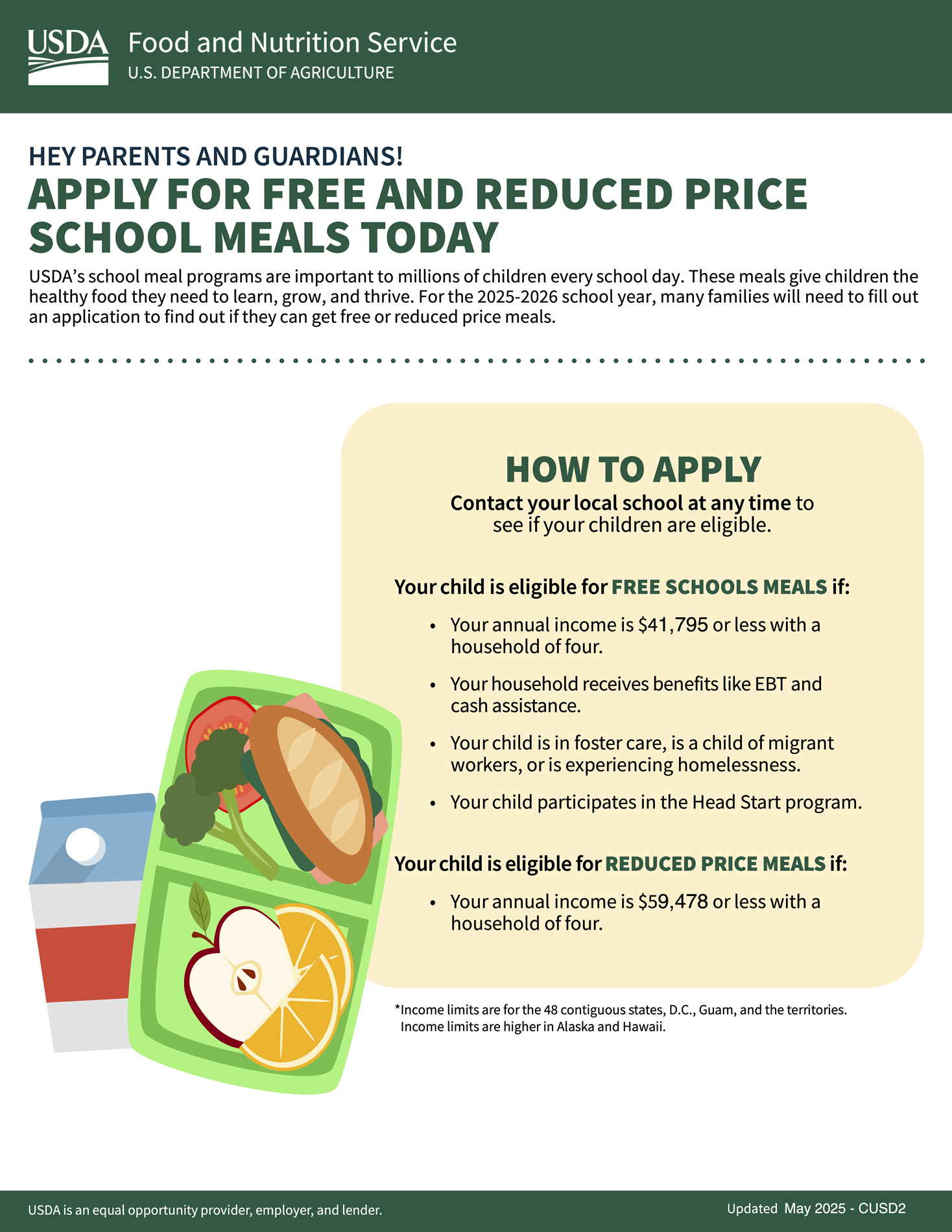 Free Reduced Lunch Program