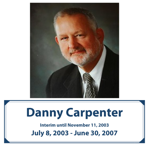 Danny Carpenter | Jul. 8, 2003 - Jun. 30, 2007
