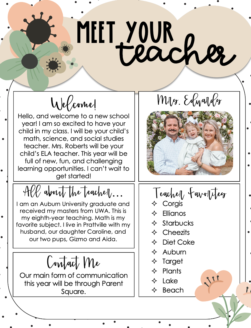 meet the teacher