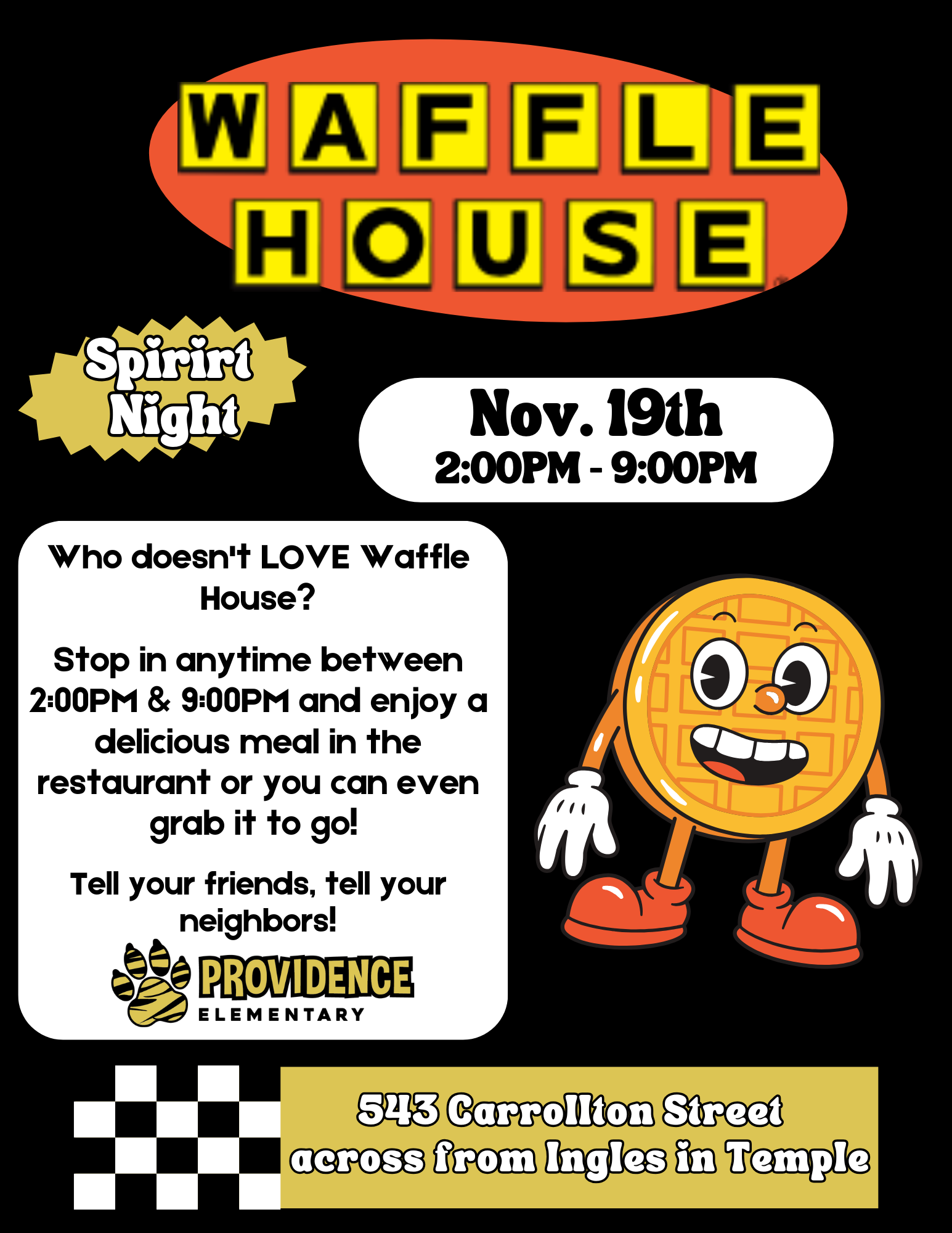 Waffle House Flyer