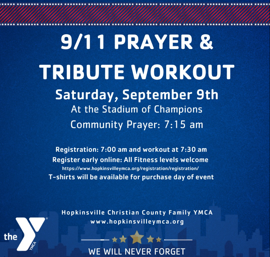 9/11 Prayer & Tribute Workout