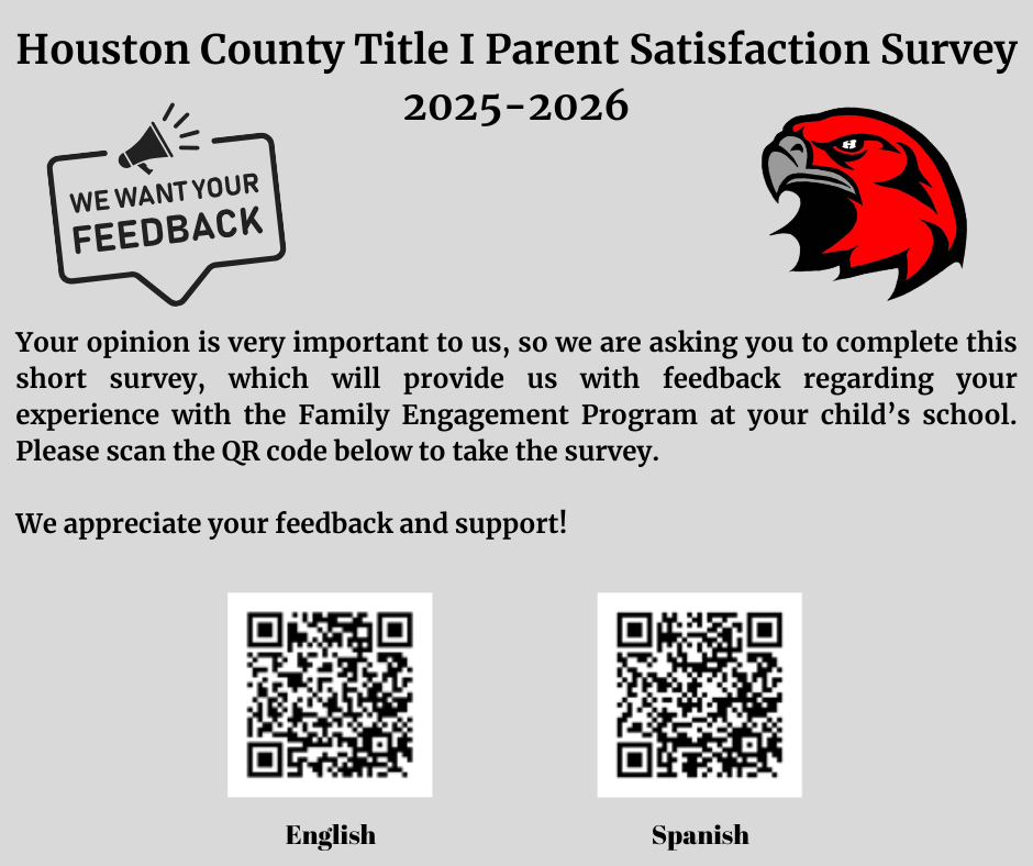 2025-2026 Title I Parent Satisfaction Survey