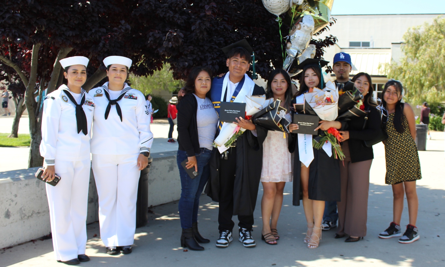 Graduation Family Picture Military