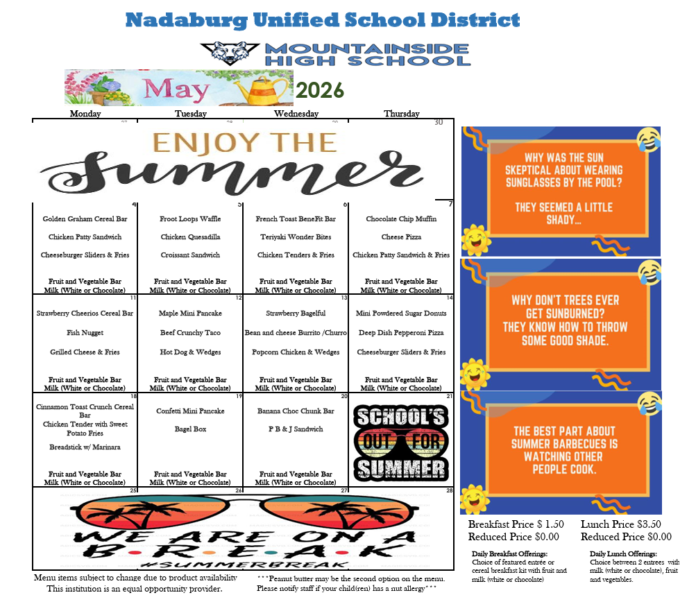 Breakfast/Lunch Menu