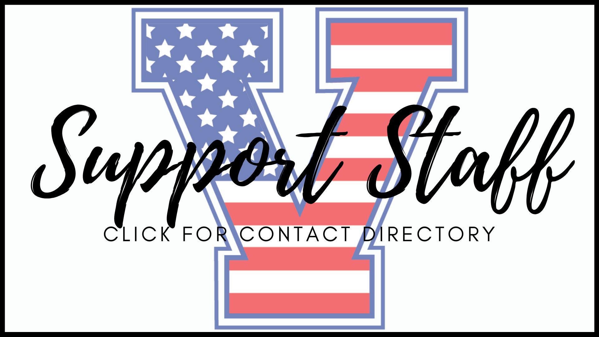 Support Staff link to contact directory