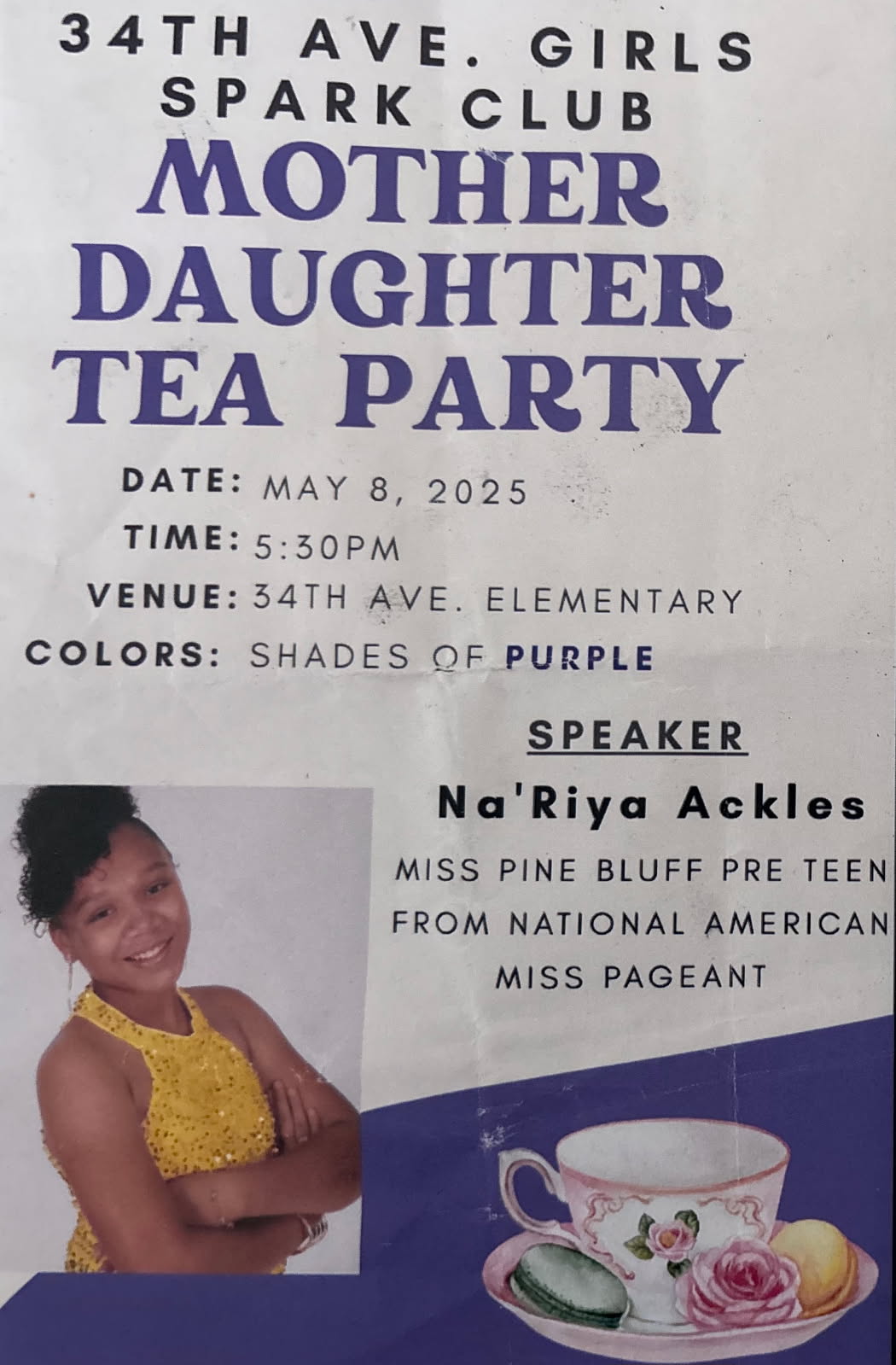 Mother-Daughter Tea