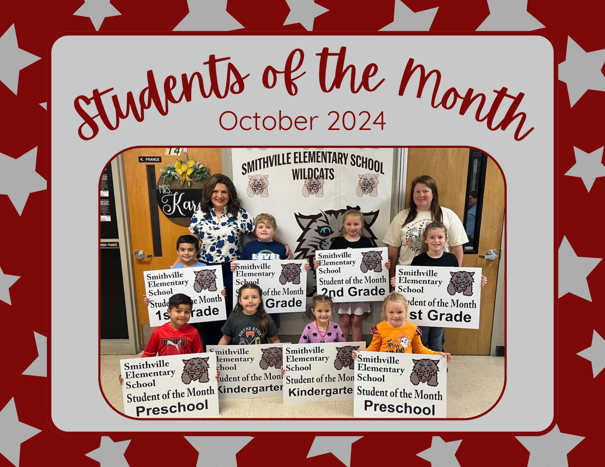 October Students of the Month