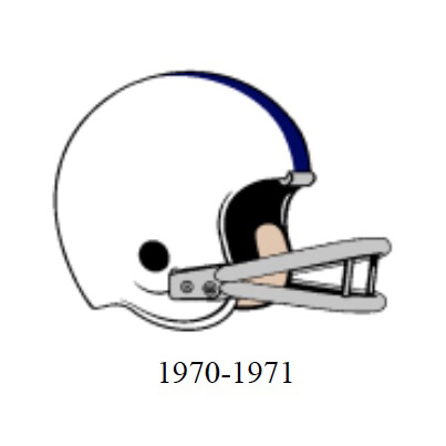1970 - 1971 Helmet