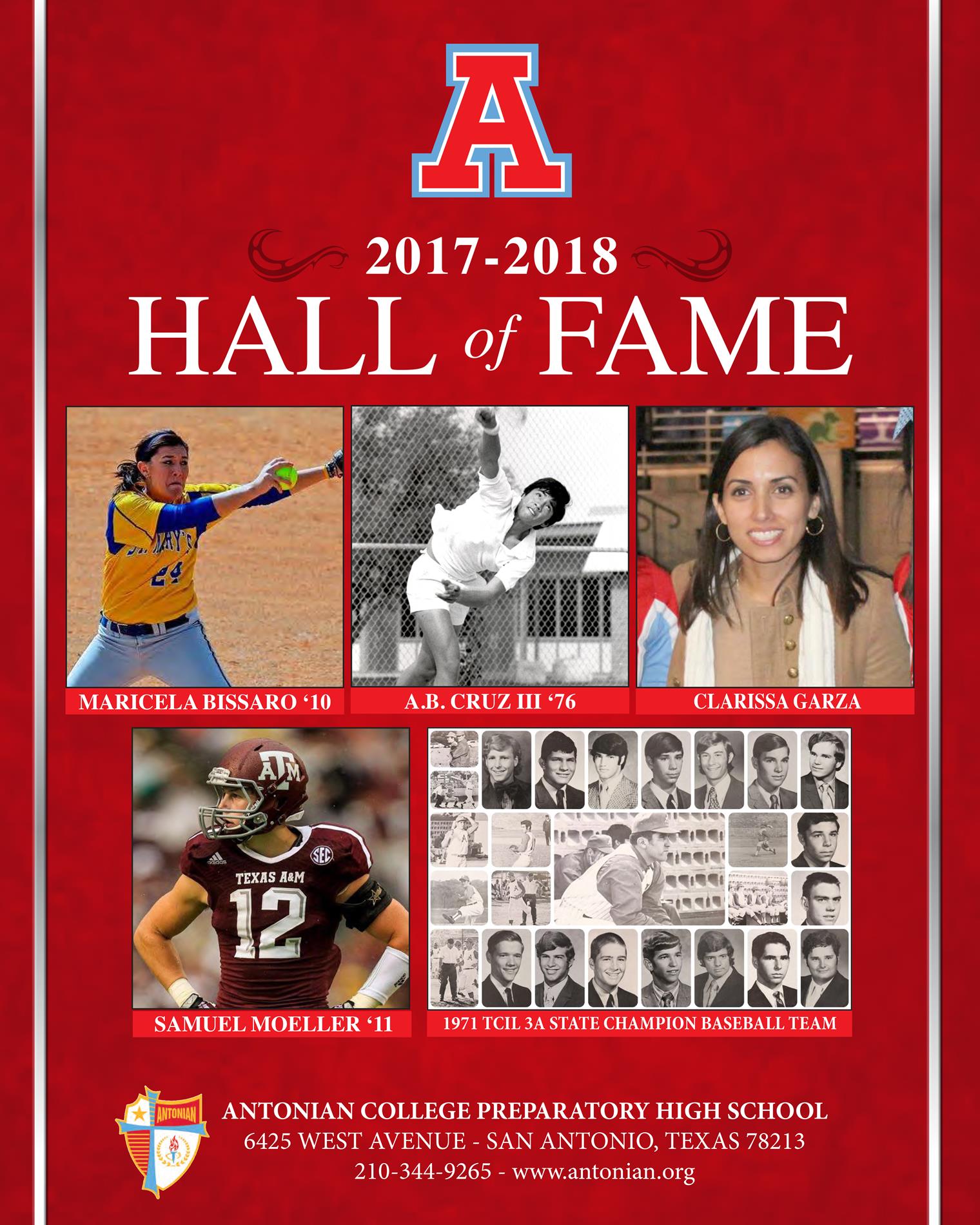 Athletic Hall Of Fame Inductees