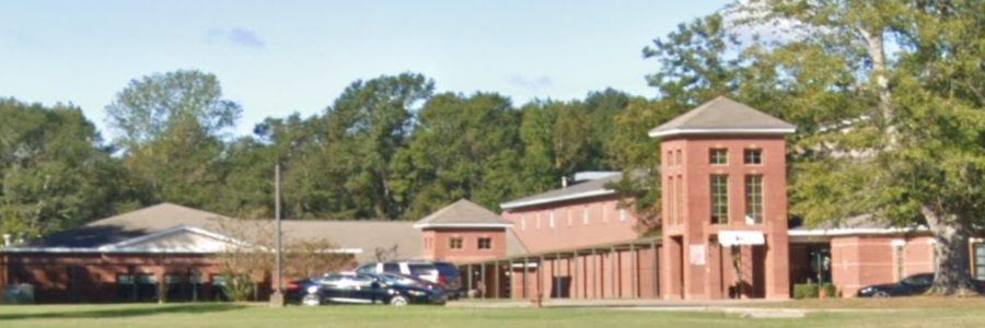 Front of school