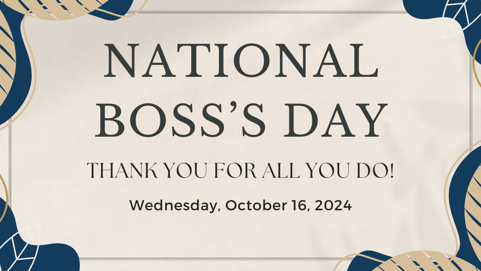 Boss's Day