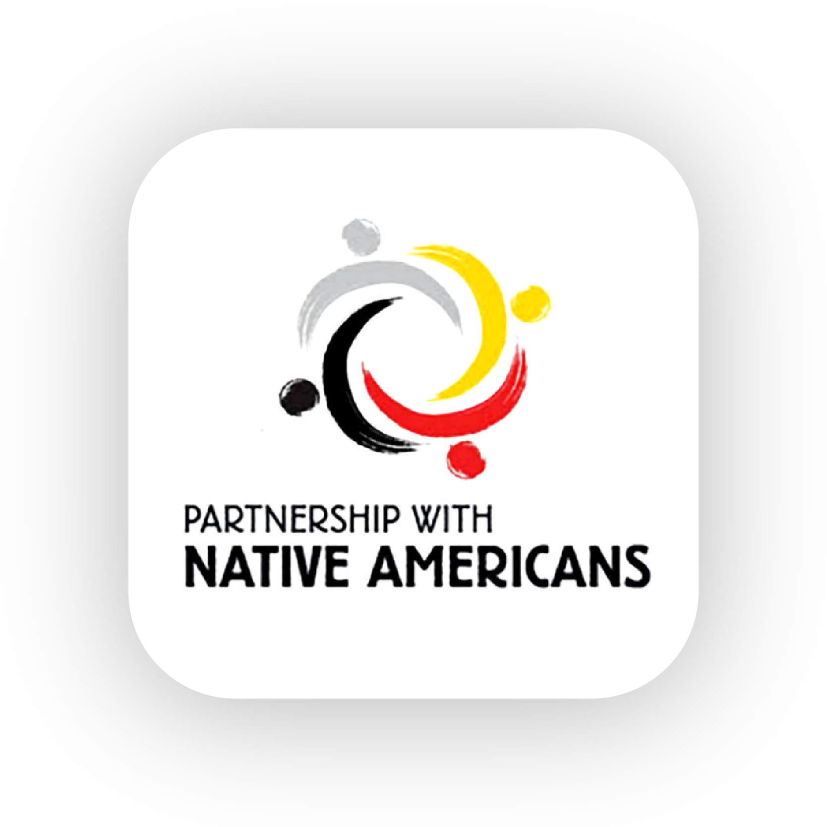 Partnership with Native Americans Logo