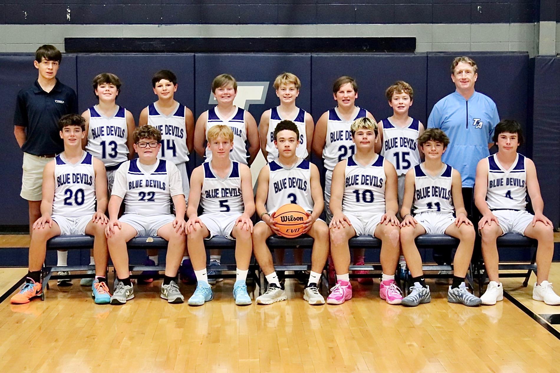 2026-2027 JV Boys Basketball Team