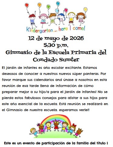 Transition to Kindergarten Parent Program Spanish Version