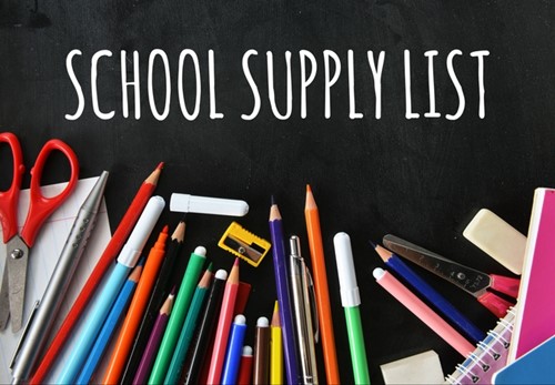 THS School Supply List 22/23