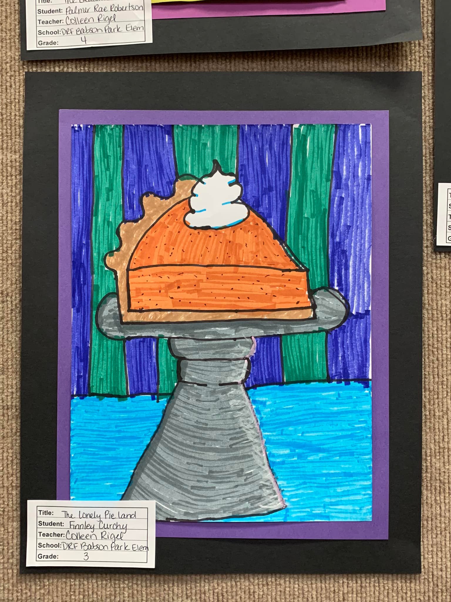 Student art show artwork.