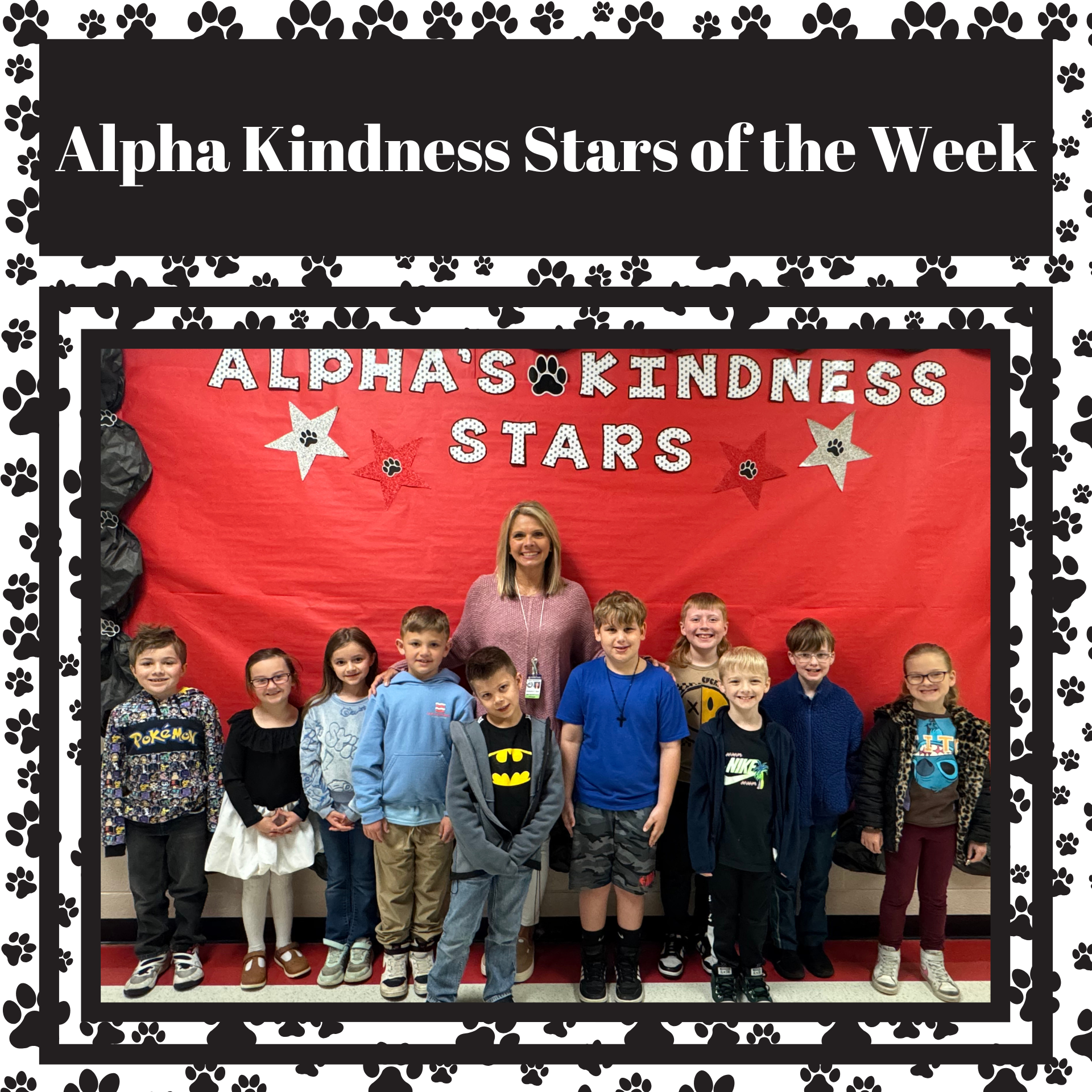Alpha Kindness Stars of the Weeks