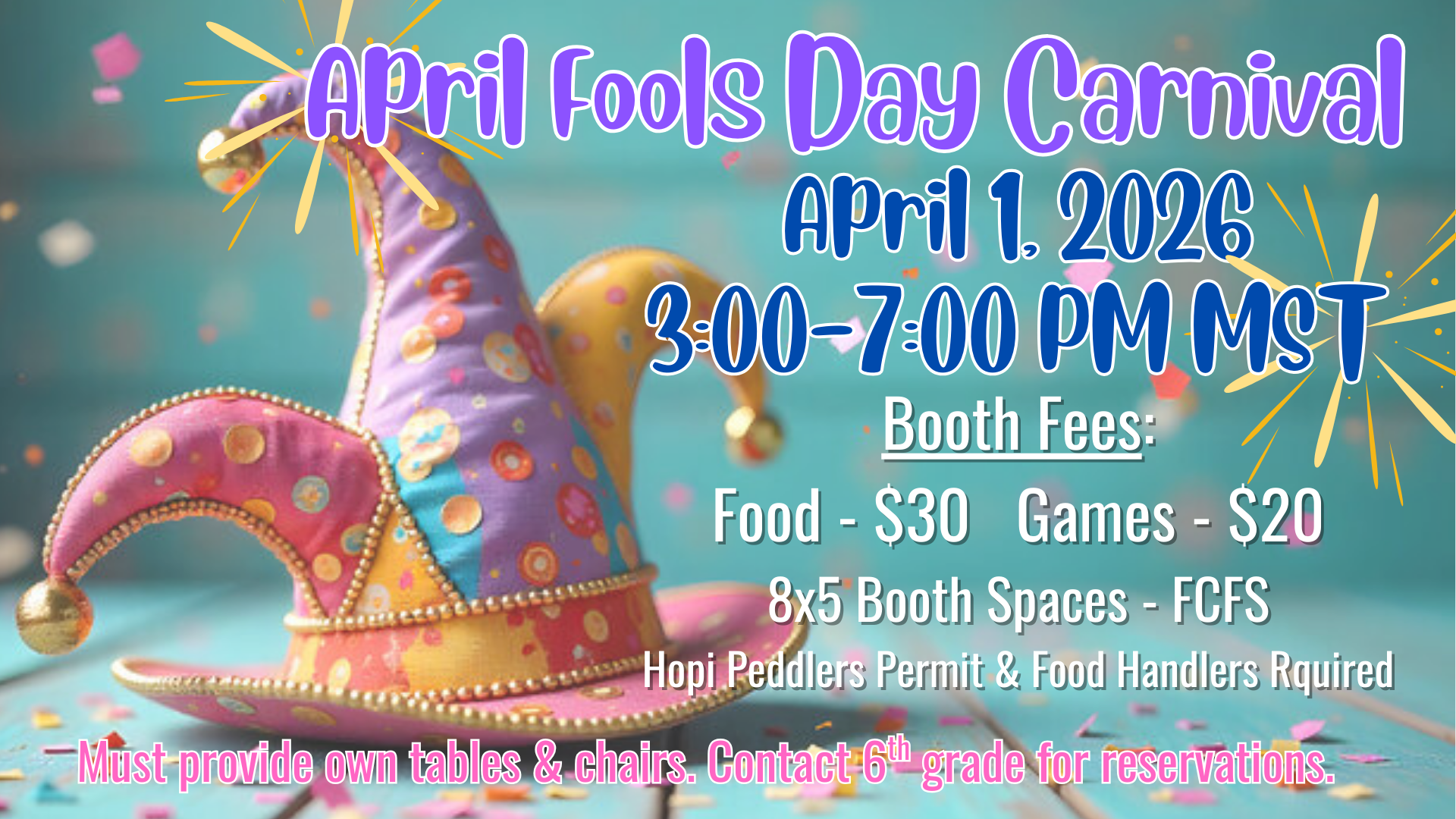 April Fools Day Carnival 