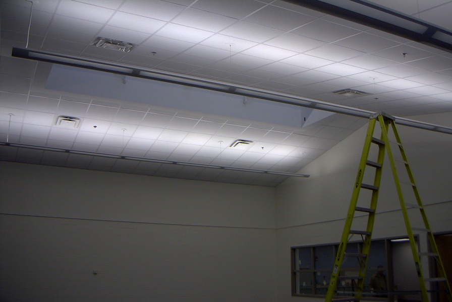 Media Center skylight and lighting