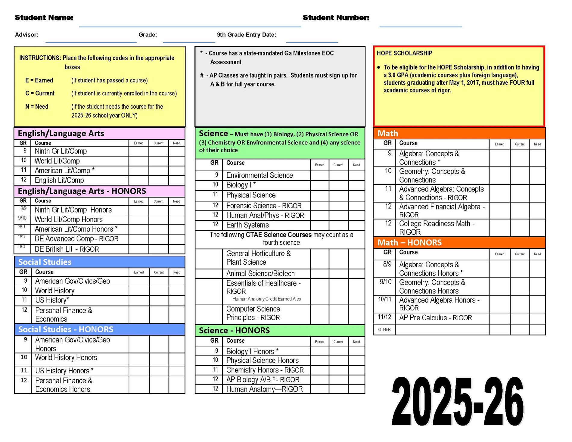 Registration - Academics