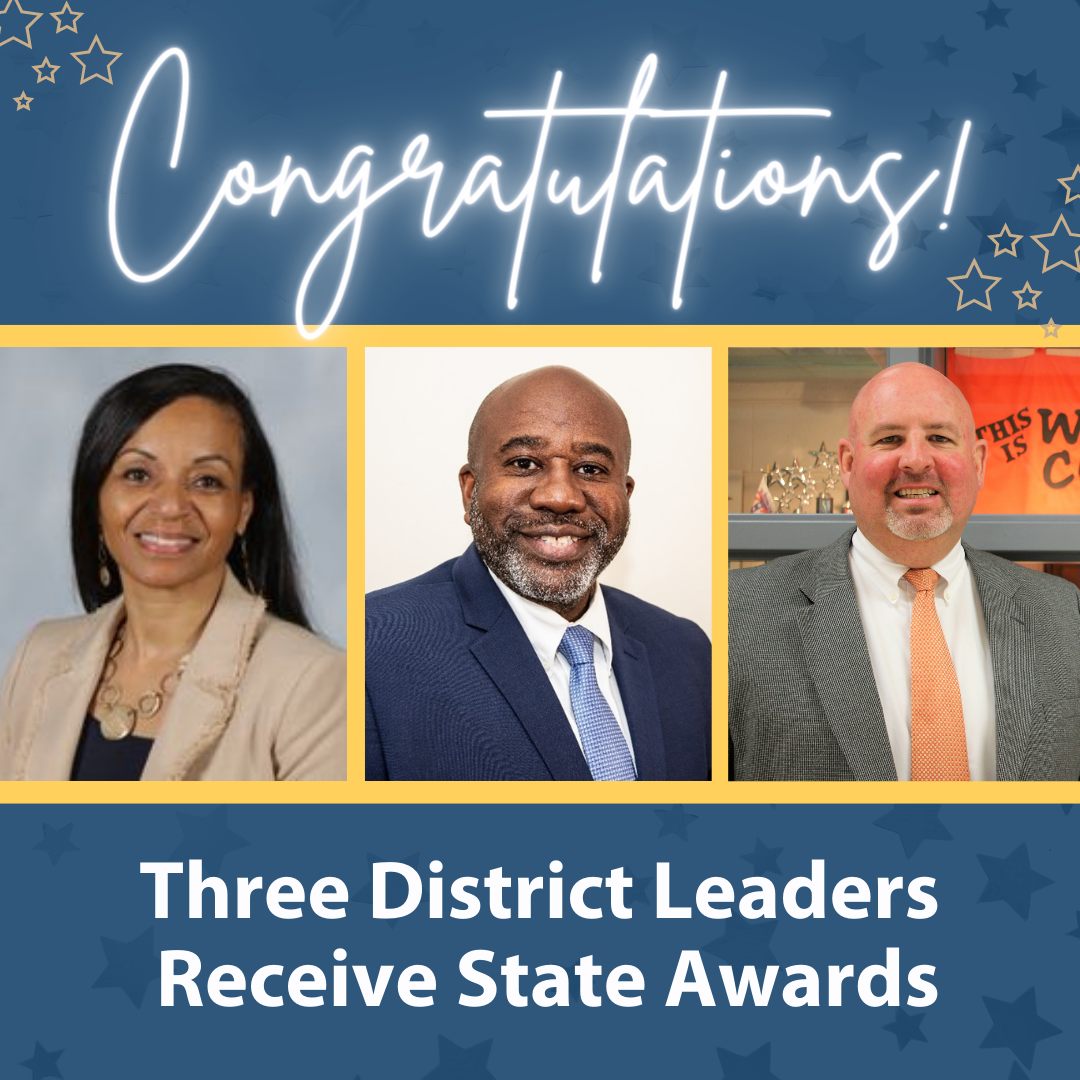 Three District Leaders Receive State Awards