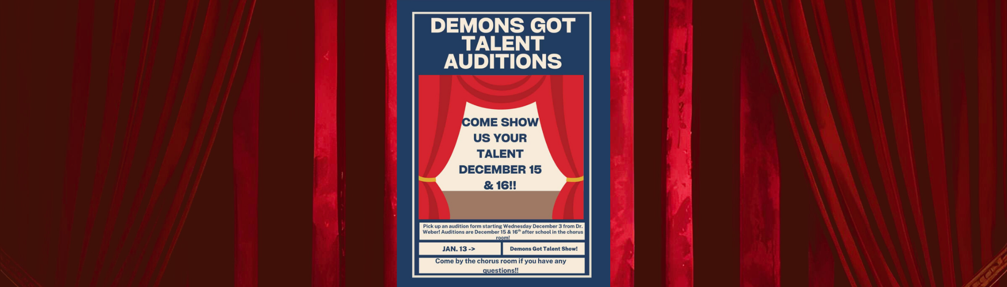 Demons Got Talent Auditions