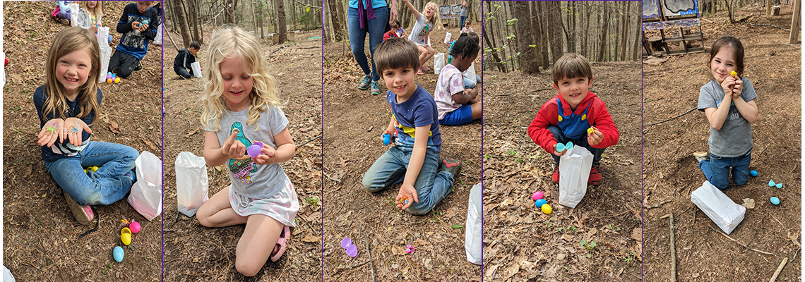 K Easter egg hunt