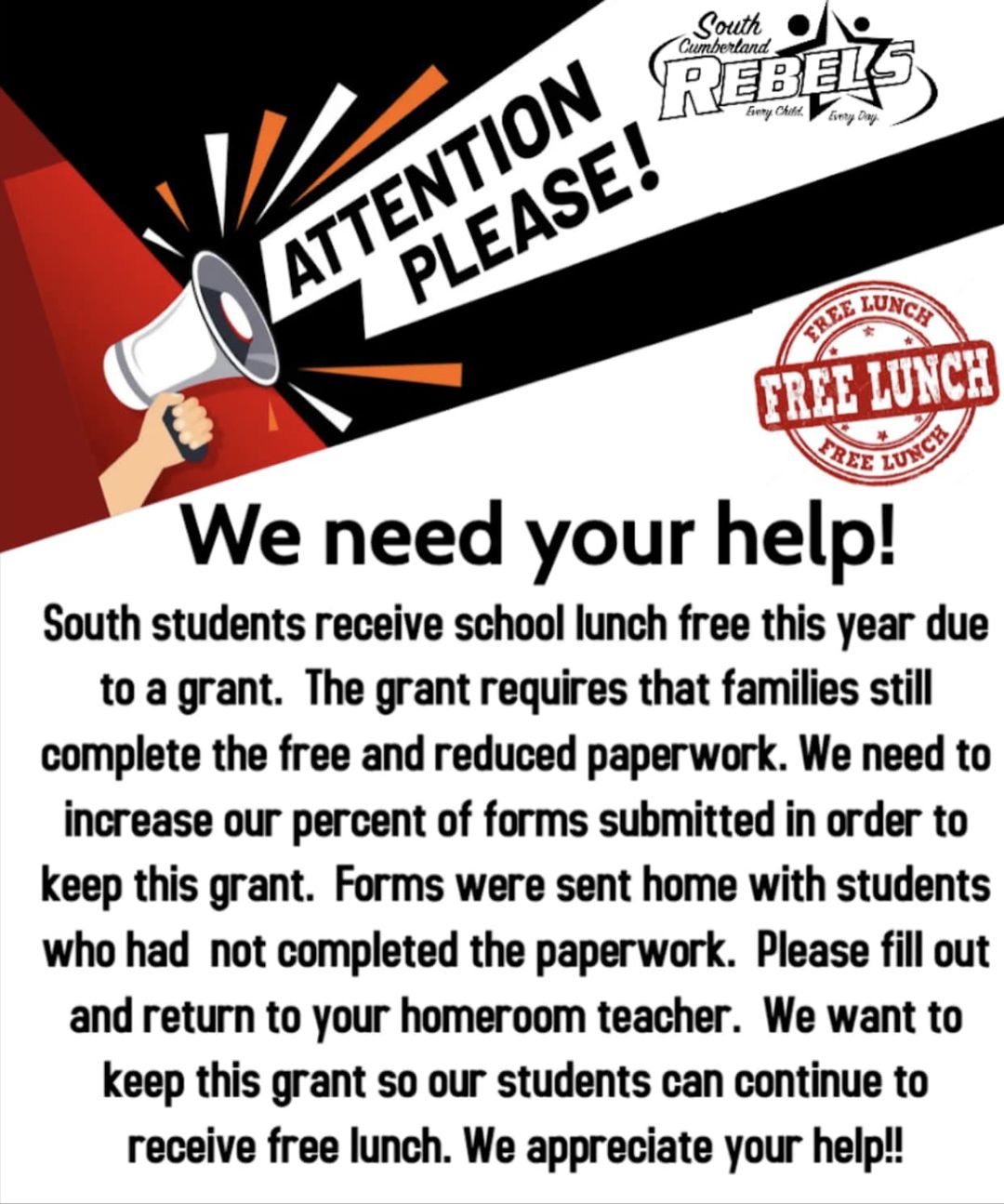 Attention - Free Lunch Forms
