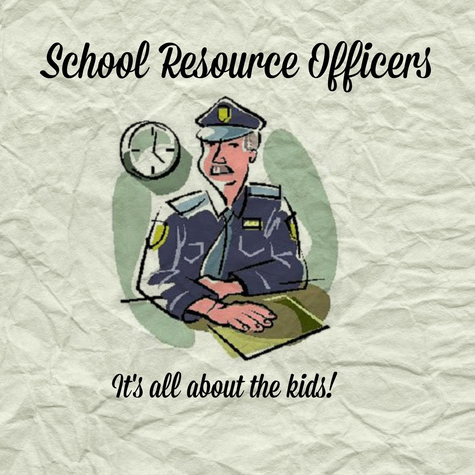 School Resource Officer Clip Art