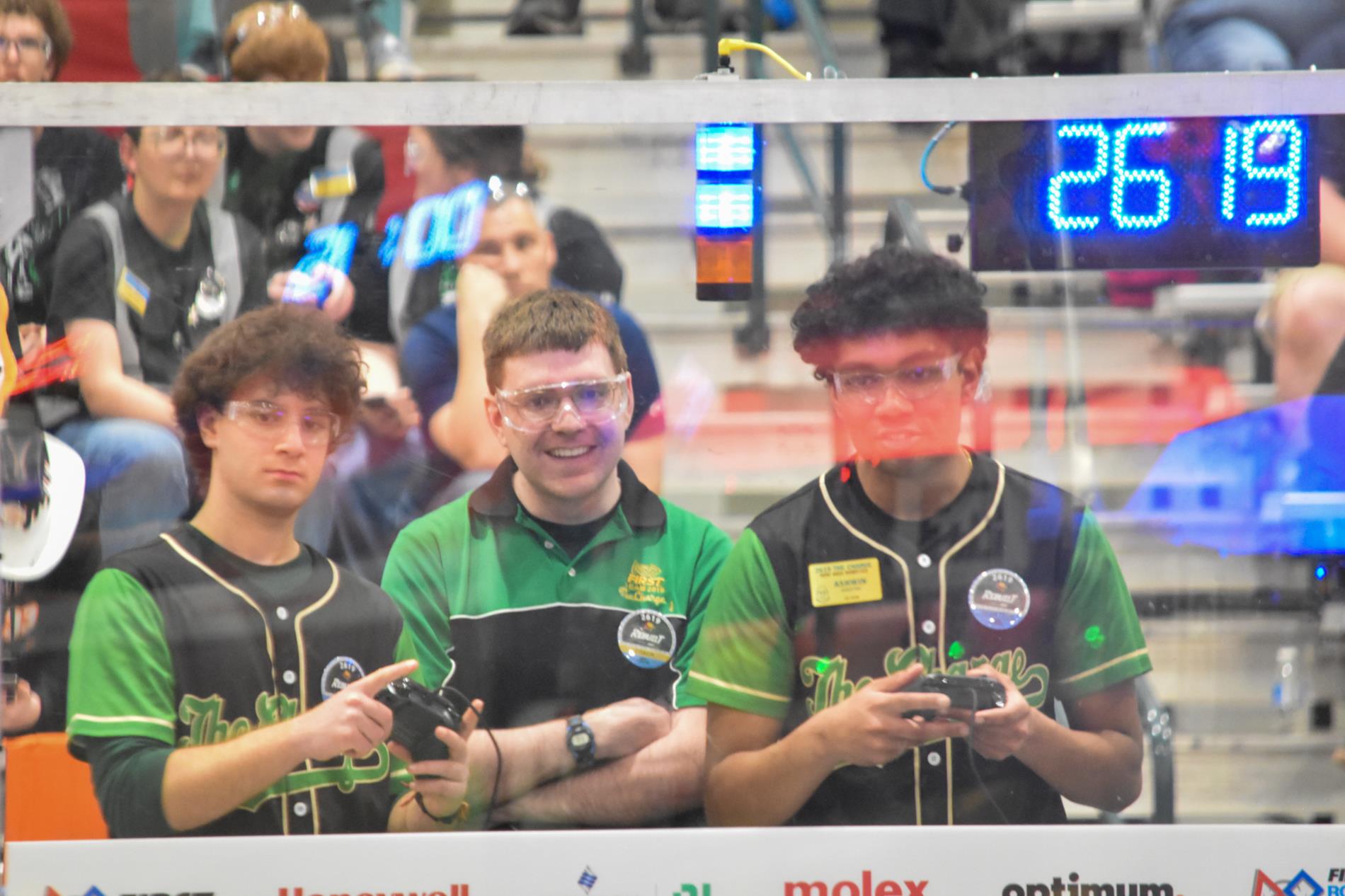 H.H. Dow High School's The Charge robotics team