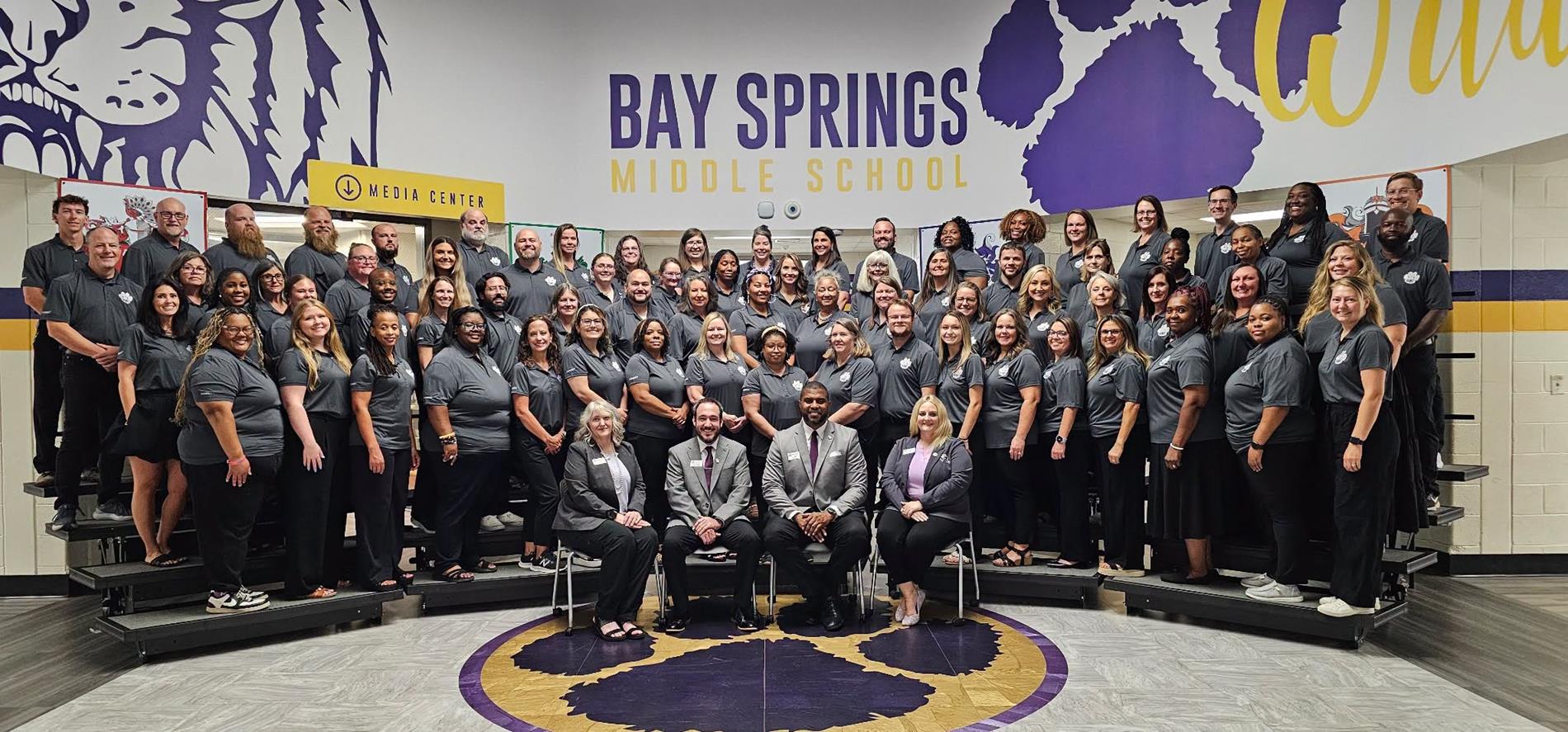 2026 Staff of Bay Springs Middle School