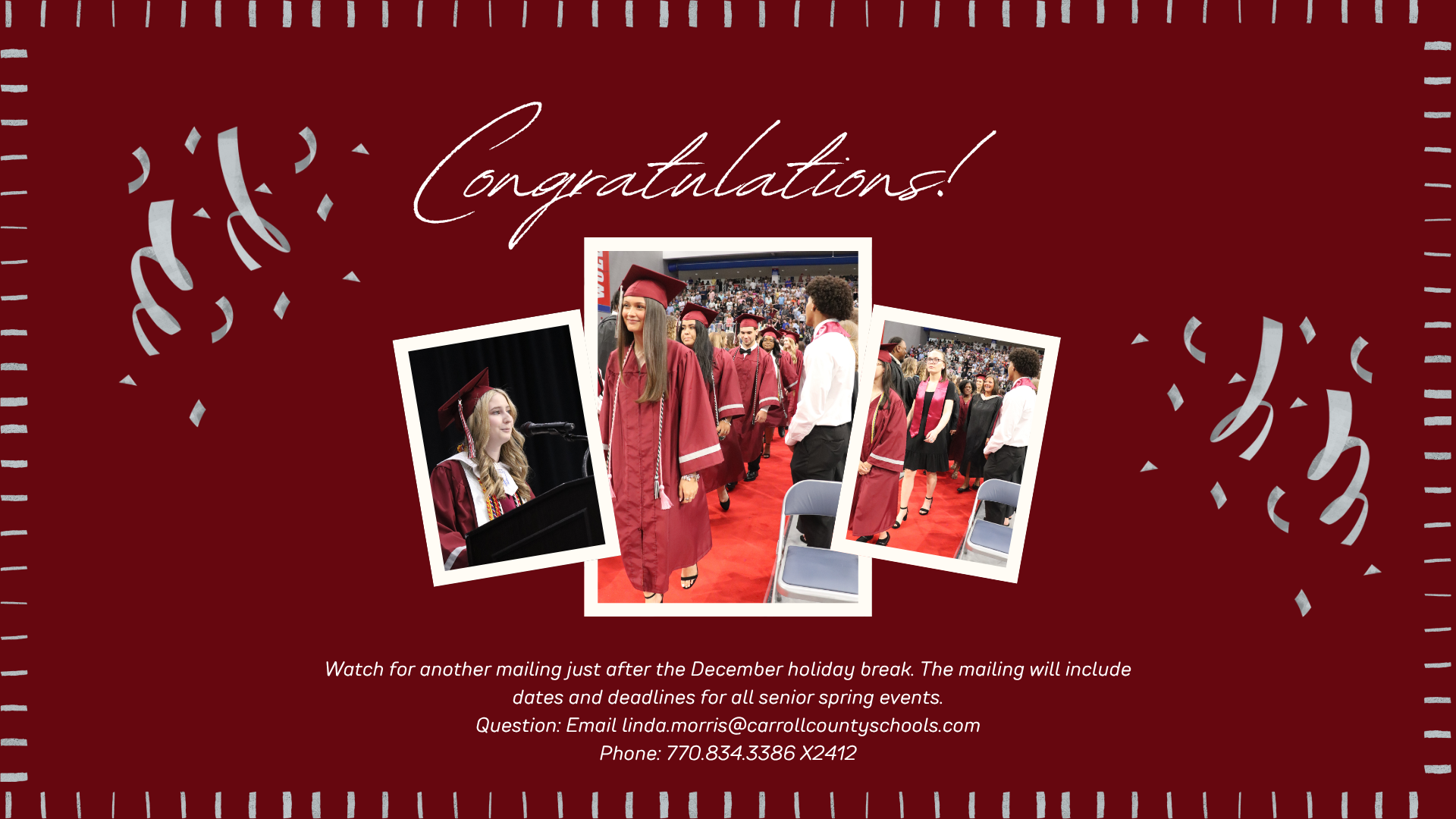 Senior Parent Meeting