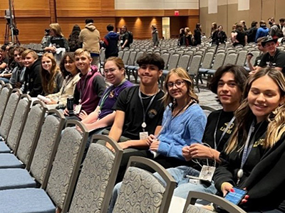 FBLA students attending recent conference