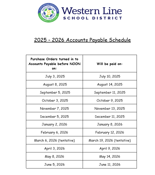 AP Schedule