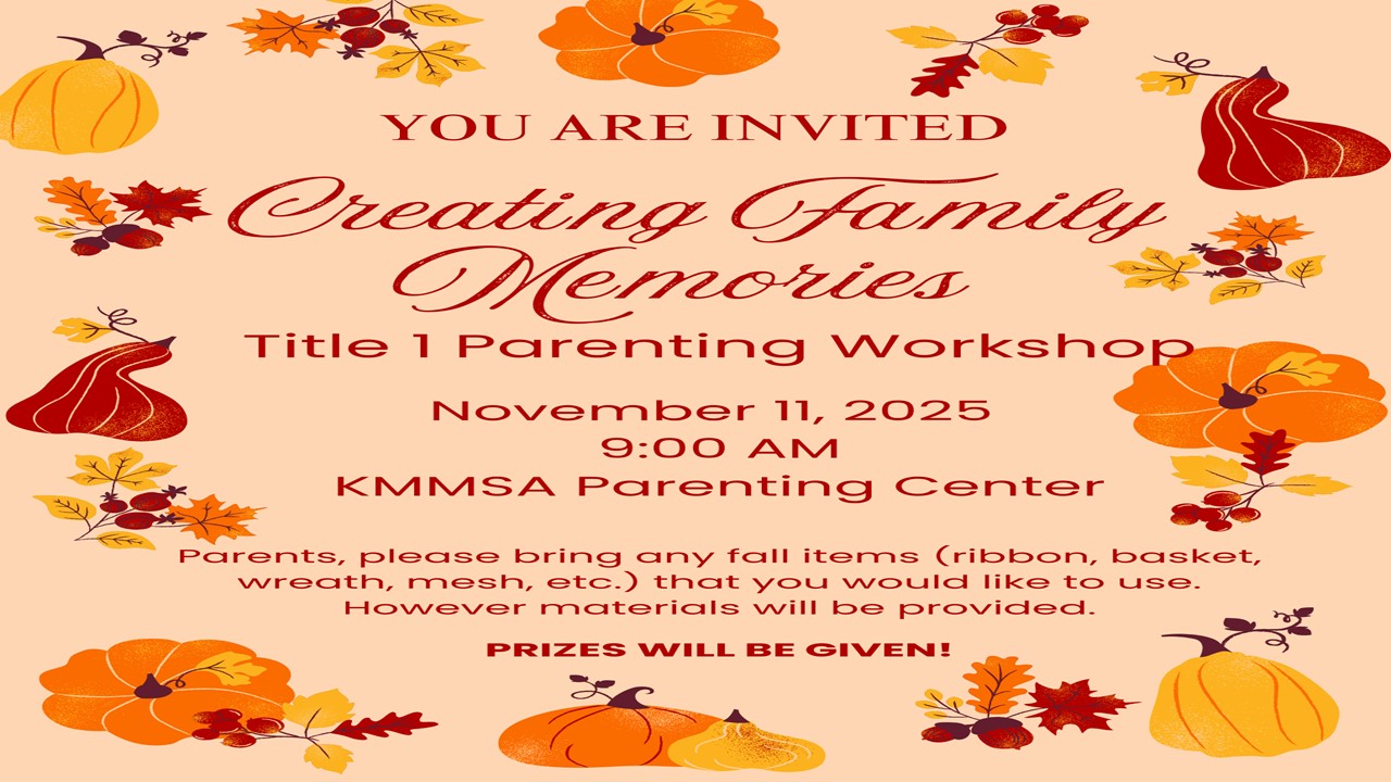 Parenting Workshop November 11, 2025 @ 9:00 AM